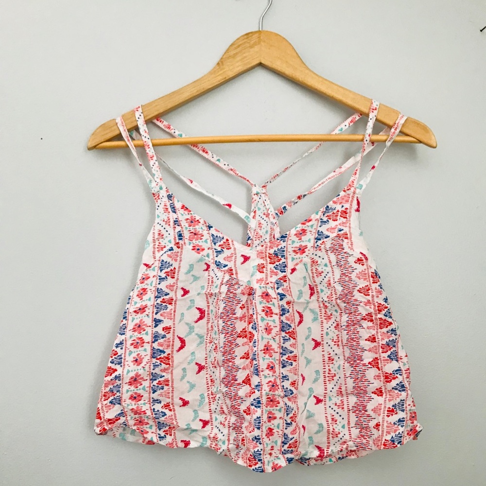 Cropped summer tank